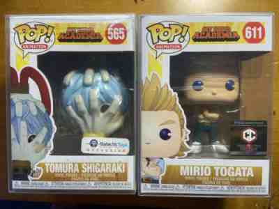 FUNKO POP MY HERO ACADEMIA EXCLUSIVE TOMURA SHIGARAKI MIRIO TOGARA