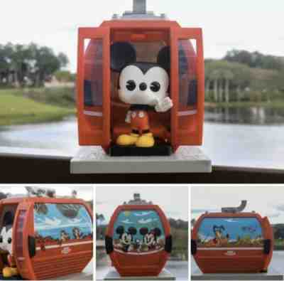 Pop Rides Disney Parks Mickey Mouse Skyliner #70 Vinyl Funko In Hand.