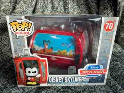 Funko Pop Disney Mickey Skyliner #70 Disney Park Exclusive In Hand Now