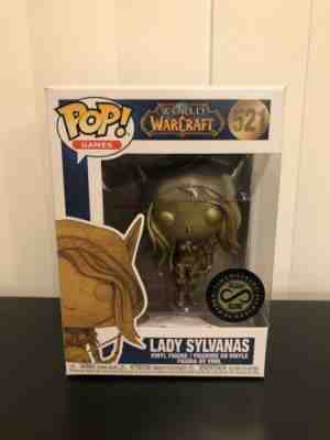 Lady Sylvanas Golden Blizzcon 2019 Timewalkers figure from Funko Pop!