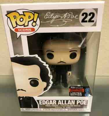 NYCC 2019 Exclusive Edgar Allan Poe Funko Pop #22 - IN HAND