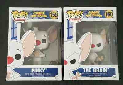 Funko Pop Animation 159 & 160 - Animaniacs Pinky and The Brain Set