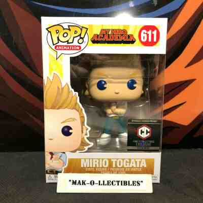 FUNKO POP! MY HERO ACADEMIA MIRIO TOGATA #611 CHALICE COLLECTIBLES EXCLUSIVE