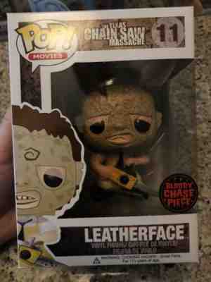 FUNKO POP! TEXAS CHAIN SAW MASSACRE 11 Leatherface BLOODY CHASE + POP Hard Stack