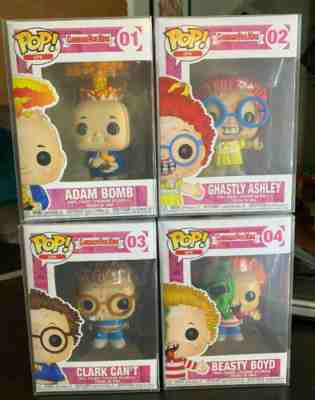 ???? Funko Pop Vinyls GARBAGE PAIL KIDS ???? 4 Figure Lot - Set - Perfect Condition!