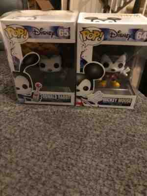 Disney POP Mickey Mouse And Oswald Rabbit (64 & 65) Vaulted