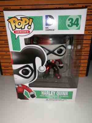 Funko Pop! DC Super Heroes: Harley Quinn (Metallic) #34