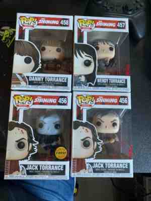 Funko Pop The shining Lot Danny, Wendy , Jack And Jack torrance (chase)