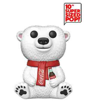 Funko Shop Pop Icons 10 Inch COCA COLA POLAR BEAR PreOrder