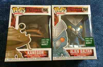 Funko Pop! Television First Market Ultraman Alien Baltan & Kanegon Exclusive NIB