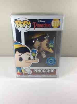 Funko Pop! Disney: Pinocchio With Jiminy Cricket #617 - Pop In A Box +Protector