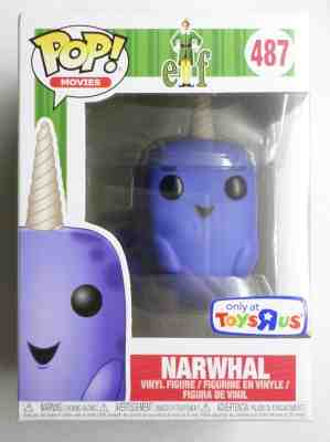 Funko POP Vinyl #487 Narwhal from Elf Movie Toys R Us TRU Exclusive New in Pack