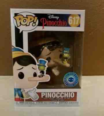 Funko Pop! Disney: Pinocchio and Jiminy Cricket #617 - Pop In A Box Exclusive