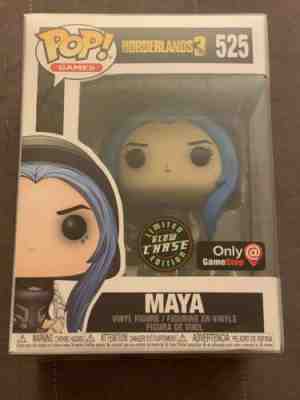 Funko Pop Games Borderlands 3 Maya GITD Chase Variant Protective Case In Hand