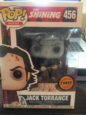 FUNKO POP MOVIES HORROR THE SHINING FROZEN JACK TORRANCE CHASE VARIANT #456