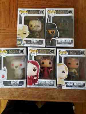 Game of thrones funko pop set