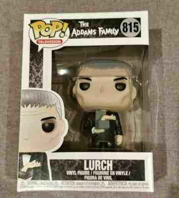 Funko Pop The Addams Family Lurch with Thing 815 HARD TO FIND MINT US Buyer Only