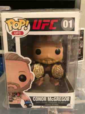 Funko POP 01 UFC Conor McGregor Vinyl Vaulted Retired Champ Champ Edition