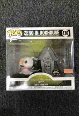 NEW Funko Pop Nightmare Before Christmas NBC Movie Moments Zero in Doghouse #436