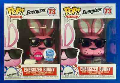 Funko Pop Ad Icons Energizer Bunny Flocked Shop Exclusive & Common 