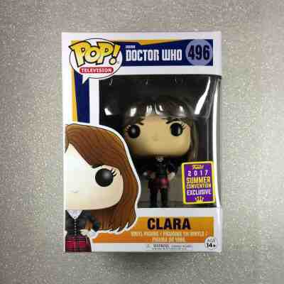 Funko Pop! BBC Doctor Who CLARA OSWALD 2017 SDCC Exclusive VAULTED JENNA COLEMAN