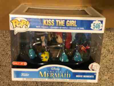 FUNKO POP **KISS THE GIRL LITTLE MERMAID MOVIE MOMENTS 546 EXC** NEW TARGET