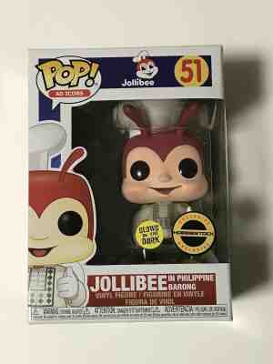 Hobbiestock Exclusive Glow In The Dark Jollibee In Barong Funko Pop! #51