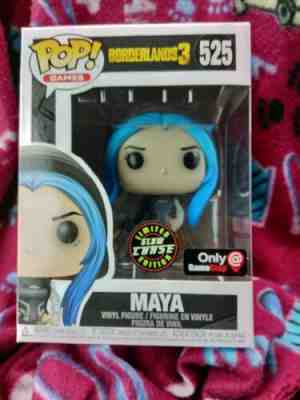 Funko Pop! CHASE MAYA Gamestop Exclusive Borderlands 3 Glow In The Dark #525