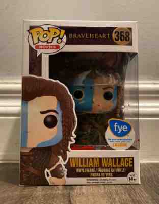 POP FUNKO MOVIES 368 BRAVEHEART WILLIAM WALLACE F.Y.E. EXCLUSIVE BLOODY