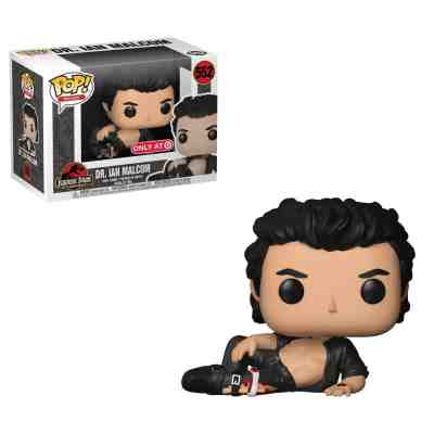 FUNKO POP JURASSIC PARK DR IAN MALCOLM WOUNDED TARGET FIRST RUN ERROR MALCOM