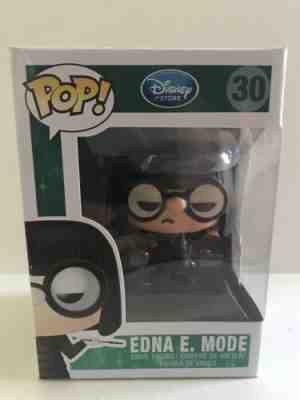 Funko Disney Store Edna E. Mode From Incredibles Rare Vaulted OG Pop #30 *