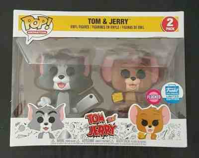 Funko Pop Animation - Tom and Jerry Flocked 2-pack - Funko Shop Excl