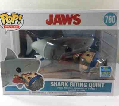 Funko Pop Jaws - SHARK BITING QUINT 6 INCH - SDCC 2019 SHARED EXCLUSIVE In Stock