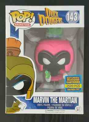 Funko Pop Animation 143 - Marvin the Martian - PINK 2017 SDCC Exclusive LE2500