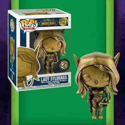 Blizzcon 2019 Golden Lady Sylvanas Funko Pop! Exclusive Timewalkers WOW