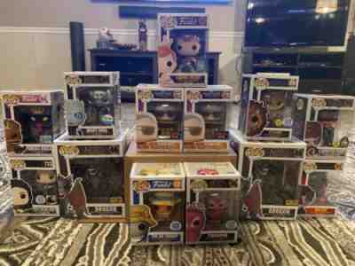 Funko POP Lot 13 Pops - Limited - Night King Freddy Venom Marvel GOT Stan Lee LE