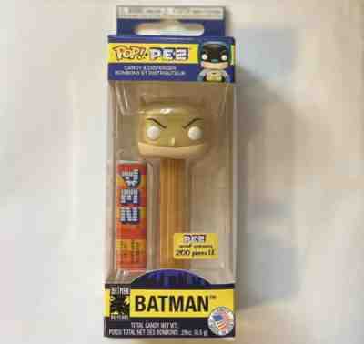 Funko Pop Pez Gold Batman Limited Edition 200 Exclusive Hollywood Dispenser