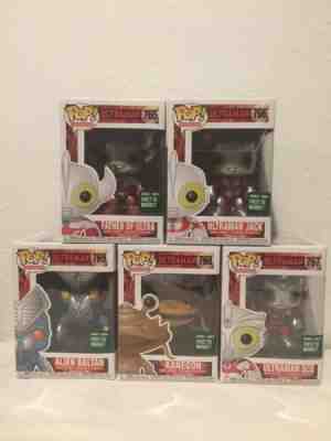 FUNKO POP ULTRAMAN ACE, ULTRA, FATHER, KANEGON, ALIEN BALTAN MINT IN HAND