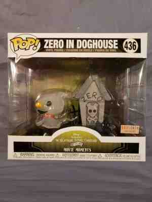 Funko Pop! - Disney Nightmare Before Christmas - Zero in Doghouse #436 -BoxLunch