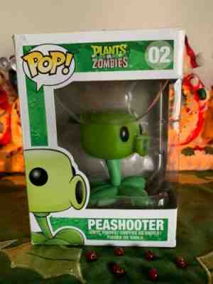 Funko Pop! Plants vs Zombies - Peashooter #02 RETIRED / VAULTED