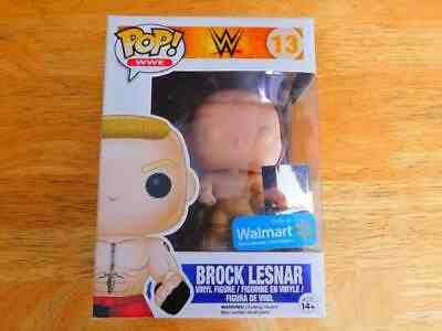 Funko Pop Rare - Brock Lesnar  #13 - PROTOTYPE - Walmart Exclusive Boxed - WOW!