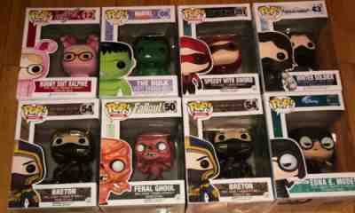 Funko Pop Christmas Story Ralphie Bunny Suit Edna E Mode Hulk Winter Set Of 8