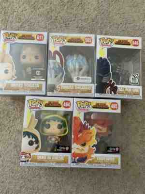 Funko Pop My Hero Academia: Mirio, All For One, Young Deku, Endeavor, Tomura