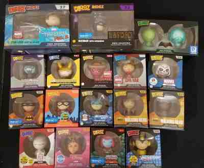 FUNKO DORBS LOT MARVEL DC BATMAN DEADPOOL IRON MAN DISNEY GOTG MOTU DISNEY