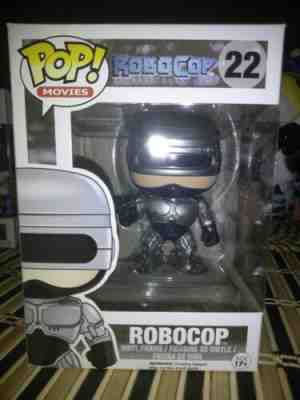 Funko Pop! Movies Robocop #22 Vinyl Figure Vaulted Rare!