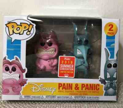 Funko Pop Pain And Panic Hercules Disney 2-Pack 2018 Summer Convention Protector