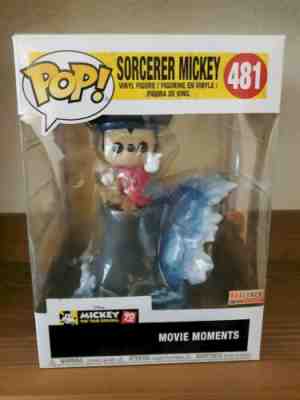 Funko Pop #481 - Sorcerer Mickey Mouse Fantasia Movie Moment - Box Lunch