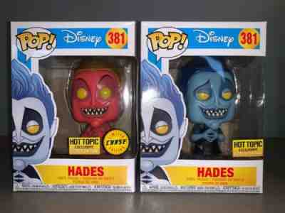 Funko Pop! - Hades Lot - Hercules - Gitd Hot Topic Chase & Gitd Hot Topic 