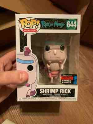 Funko Pop Animation #645 Shrimp Rick Rick & Morty NYCC Shared Exclusive Mint