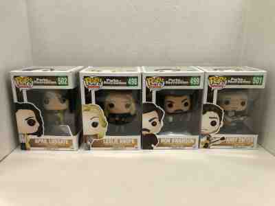 Funko Pop! Parks & Recreation Set Leslie, Ron, April, Andy 